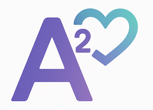 Accessibility Alliance logo with a A, 2, and a heart